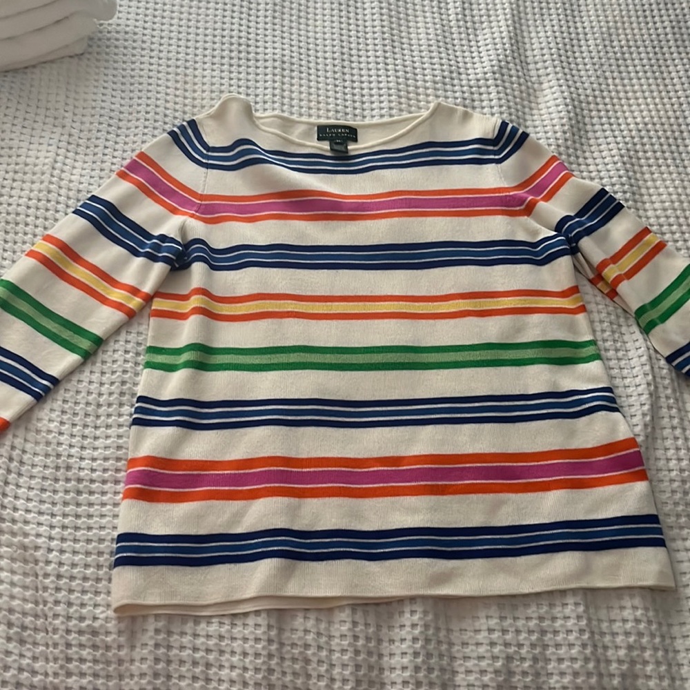 Ralph Lauren Multicolor Striped Sweater